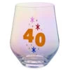 Hallmark 40 Stemless Wine Glass, 16 Oz. -Toy Store 40 Stemless Wine Glass 1BID1086 01