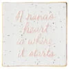 Hallmark A Nana's Heart Ceramic Tile Quote Sign, 6x6 -Toy Store A Nanas Heart Ceramic Quote Sign 1SNN1056 01
