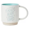 Hallmark A Teacher's Heart Mug, 16 Oz. 1 Hallmark A Teacher's Heart Mug, 16 Oz. -Toy Store A Teachers Heart Ceramic Mug 1MUG3555 01