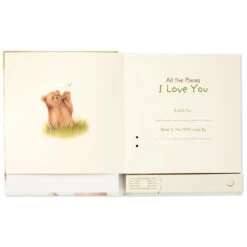 Hallmark All The Places I Love You Recordable Storybook With Music 11 Hallmark All The Places I Love You Recordable Storybook With Music -Toy Store All The Places I Love You Recordable Storybook With Music 1KOB1232 04