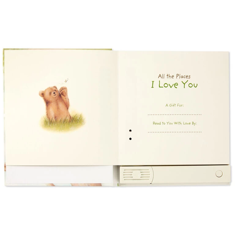 Hallmark All The Places I Love You Recordable Storybook With Music 6 Hallmark All The Places I Love You Recordable Storybook With Music - Image 4