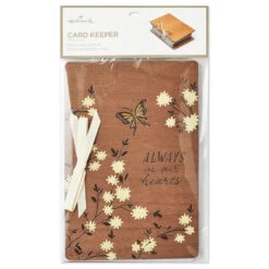 Hallmark Always In Our Hearts Memorial Card Keeper -Toy Store Always in Our Hearts Butterfly Bereavement Card Keeper 1CKP1710 03