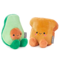 Hallmark Better Together Avocado And Toast Magnetic Plush, 5" 10 Hallmark Better Together Avocado And Toast Magnetic Plush, 5" -Toy Store Avocado and Toast Magnetic Plush 1KID2091 04