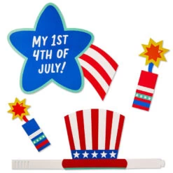 Hallmark Baby's First Holidays Pics 'n' Props Kit -Toy Store Babys 1st Holidays Photo Prop Frame Kit 1BBY4822 06