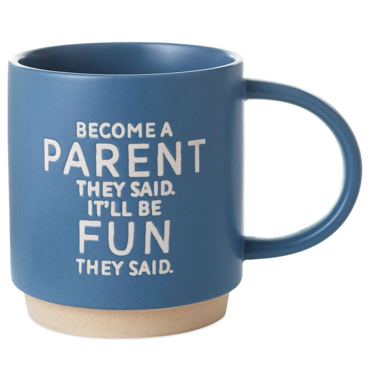 Hallmark Become A Parent Funny Mug, 16 Oz. 3 Hallmark Become A Parent Funny Mug, 16 Oz.