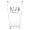 Hallmark Beer Is A Friend Pint Glass, 16 Oz. 2 Hallmark Beer Is A Friend Pint Glass, 16 Oz. -Toy Store Beer Is a Friend Pint Glass 1BRW3227 01