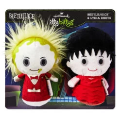 Hallmark Itty Bittys® Beetlejuice™ And Lydia Deetz Plush, Set Of 2 -Toy Store Beetlejuice and Lydia Deetz Plush itty bittys 1KDD2094 03