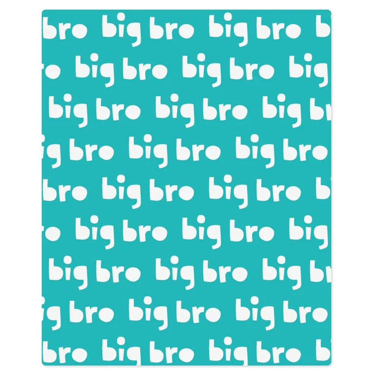 Hallmark Big Bro Fleece Blanket, 50x60 5 Hallmark Big Bro Fleece Blanket, 50x60 - Image 3