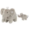 Hallmark Big And Little Elephant Singing Stuffed Animals With Motion, 8" 2 Hallmark Big And Little Elephant Singing Stuffed Animals With Motion, 8" -Toy Store Big and Little Elephant Singing Plush With Motion 1BBY4694 01