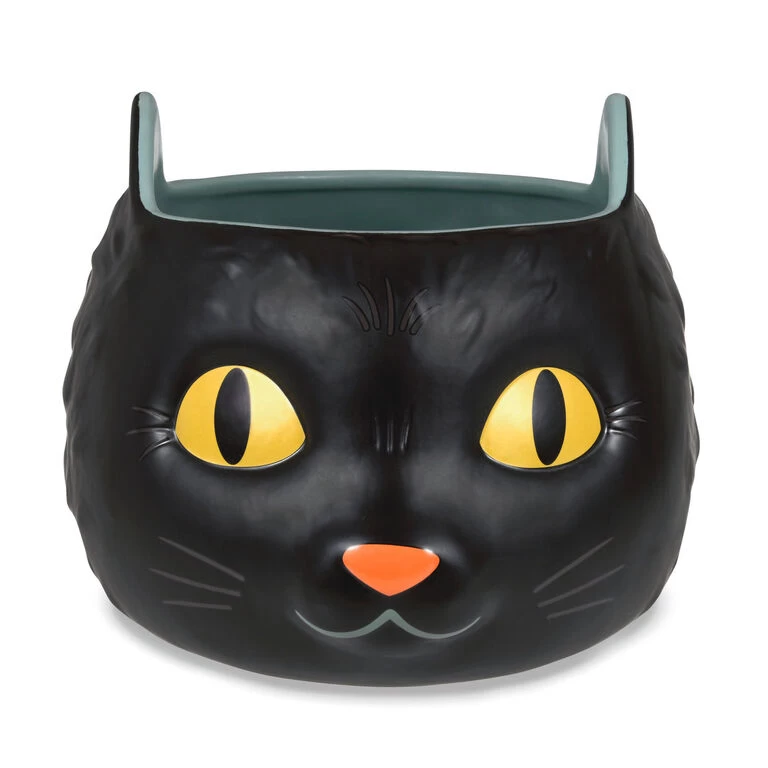 Hallmark Black Cat Glow-in-the-Dark Bowl 3 Hallmark Black Cat Glow-in-the-Dark Bowl