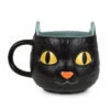 Hallmark Black Cat Glow-in-the-Dark Mug, 22 Oz. -Toy Store Black Cat With GlowintheDark Eyes Halloween Mug 1HGN1291 01