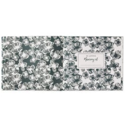 Hallmark In Loving Memory Floral Funeral Guest Book 9 Hallmark In Loving Memory Floral Funeral Guest Book -Toy Store Black and White Floral Guest Book for Funeral 1BMK1609 03