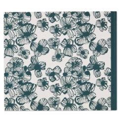 Hallmark In Loving Memory Floral Funeral Guest Book 11 Hallmark In Loving Memory Floral Funeral Guest Book -Toy Store Black and White Floral Guest Book for Funeral 1BMK1609 05