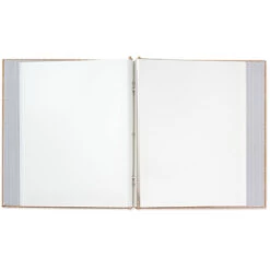 Hallmark Hexagons On Kraft Large Refillable Photo Album -Toy Store Brown Kraft Paper Geometric Refillable Photo Album 1EDY3155 03