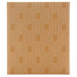 Hallmark Hexagons On Kraft Large Refillable Photo Album -Toy Store Brown Kraft Paper Geometric Refillable Photo Album 1EDY3155 05