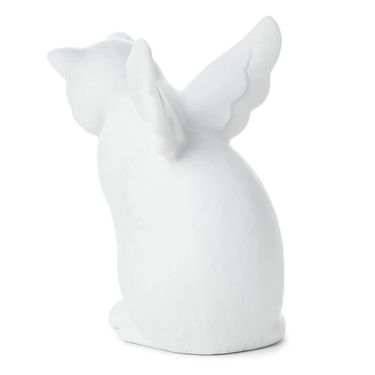 Hallmark Cat Angel Figurine Pet Memorial Gift, 3.25" 4 Hallmark Cat Angel Figurine Pet Memorial Gift, 3.25" - Image 2