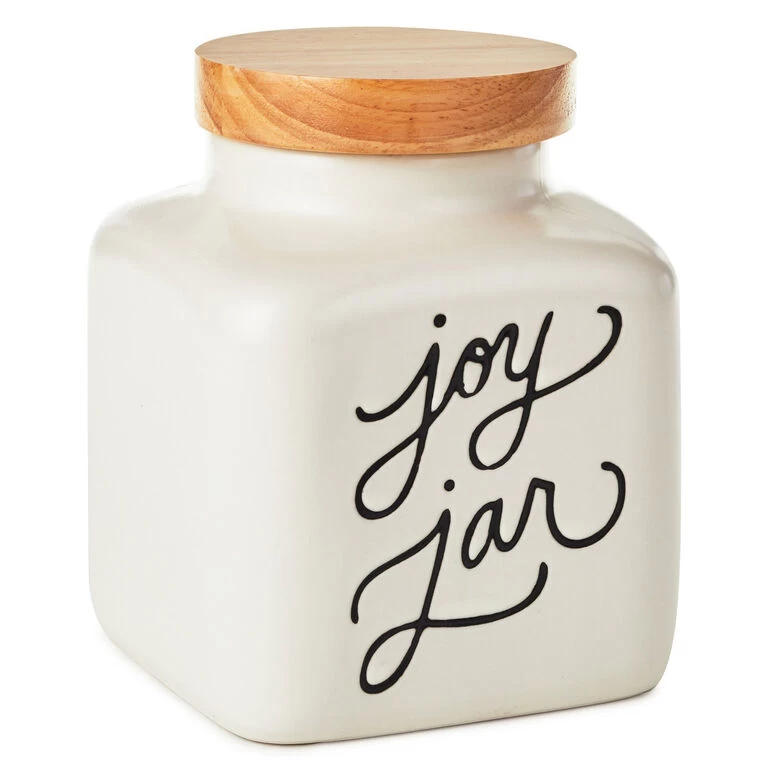 Hallmark Ceramic Joy Jar And Notepad, Set Of 2 3 Hallmark Ceramic Joy Jar And Notepad, Set Of 2