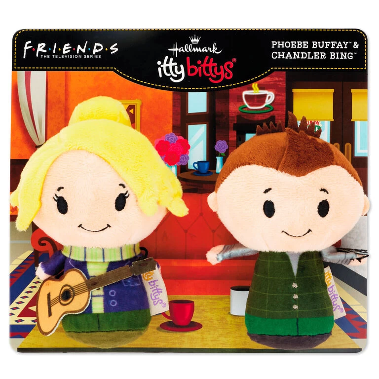 Hallmark Itty Bittys® Friends Chandler And Phoebe Plush, Set Of 2 5 Hallmark Itty Bittys® Friends Chandler And Phoebe Plush, Set Of 2 - Image 3