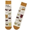 Hallmark When It Rains, I Pour Funny Crew Socks 1 Hallmark When It Rains, I Pour Funny Crew Socks -Toy Store Cocktail Glasses Novelty Crew Socks 1SOX2090 01