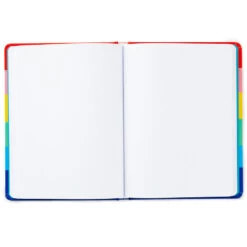 Hallmark Crayola® Every Shade Of Happy Hardback Notebook 12 Hallmark Crayola® Every Shade Of Happy Hardback Notebook -Toy Store Crayola Rainbow Stripe Hardcover Notebook 3HWJ2112 04
