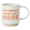 Hallmark Cup Of Nope Funny Mug, 16 Oz. -Toy Store Cup of Nope Funny Coffee Mug 1MUG3517 01