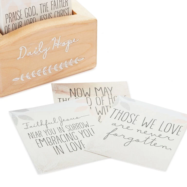 Hallmark Daily Hope 30-Day Promise Box With Inspirational Cards 4 Hallmark Daily Hope 30-Day Promise Box With Inspirational Cards - Image 2