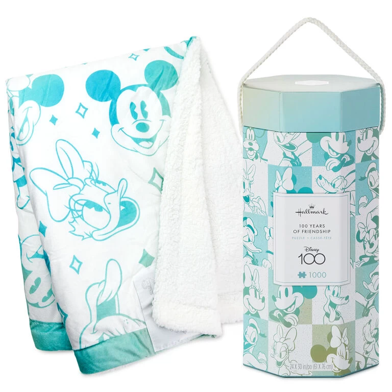 Hallmark Disney 100 Years Of Friendship Mickey And Friends 1000-Piece Jigsaw Puzzle 2 Hallmark Disney 100 Years Of Friendship Mickey And Friends 1000-Piece Jigsaw Puzzle