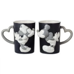 Hallmark Disney Mickey And Minnie Kissyface Mugs, Set Of 2