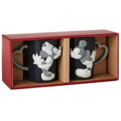 Hallmark Disney Mickey And Minnie Kissyface Mugs, Set Of 2 -Toy Store Disney Mickey and Minnie Kissyface Mug Set 1DYG2045 03