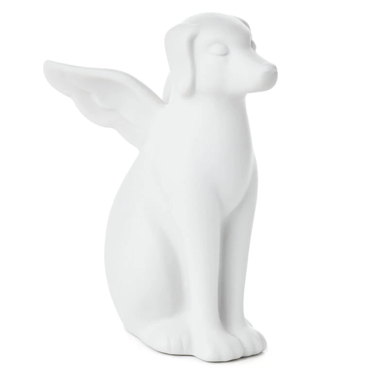 Hallmark Dog Angel Figurine Pet Memorial Gift, 4.25" 3 Hallmark Dog Angel Figurine Pet Memorial Gift, 4.25"