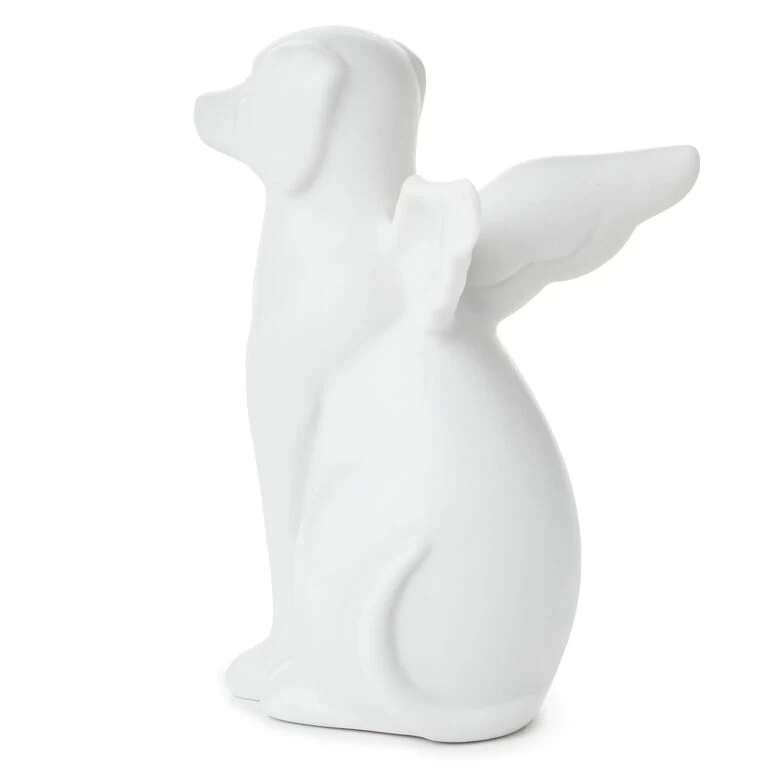 Hallmark Dog Angel Figurine Pet Memorial Gift, 4.25" 4 Hallmark Dog Angel Figurine Pet Memorial Gift, 4.25" - Image 2