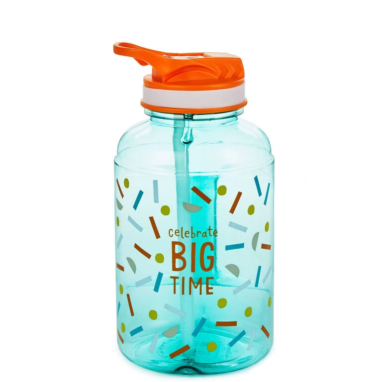 Hallmark Celebrate Big Time Water Jug, 40 Oz. 3 Hallmark Celebrate Big Time Water Jug, 40 Oz.