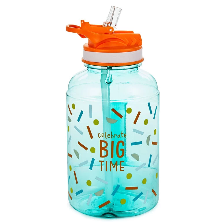 Hallmark Celebrate Big Time Water Jug, 40 Oz. 4 Hallmark Celebrate Big Time Water Jug, 40 Oz. - Image 2
