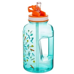 Hallmark Celebrate Big Time Water Jug, 40 Oz. 7 Hallmark Celebrate Big Time Water Jug, 40 Oz. -Toy Store Extra Large Blue Water Jug With Lid and Straw 1BID1097 03