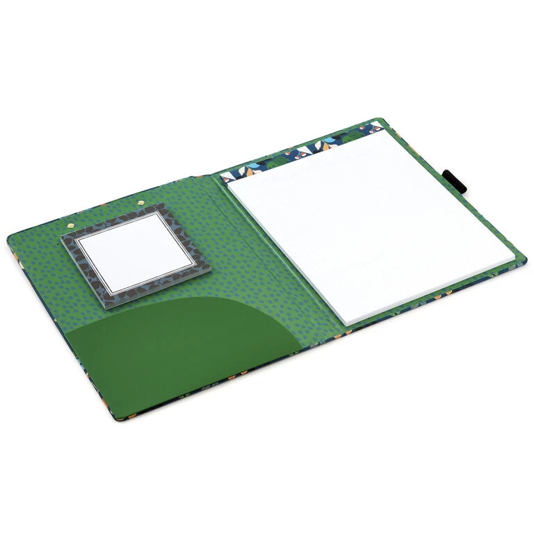 Hallmark Floral Clipboard Folio And Memo Pad Set 8 Hallmark Floral Clipboard Folio And Memo Pad Set - Image 6