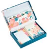 Hallmark Floral Stationery Set And Desk Organizer Box 1 Hallmark Floral Stationery Set And Desk Organizer Box -Toy Store Floral Stationery Set and Desk Organizer Box 5STZ5100 01
