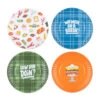 Hallmark Friends Assorted Appetizer Plates, Set Of 4 -Toy Store Friends Appetizer Plate Assortment 1PCL1042 01