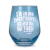 Hallmark Friends Bring On The Food Stemless Wine Glass, 16 Oz. 1 Hallmark Friends Bring On The Food Stemless Wine Glass, 16 Oz. -Toy Store Friends Joey Bring On the Food Stemless Wine Glass 1PCL1017 01
