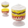 Hallmark Friends Rachel's Trifle Stacking Salt And Pepper Shakers, Set Of 2 1 Hallmark Friends Rachel's Trifle Stacking Salt And Pepper Shakers, Set Of 2 -Toy Store Friends Rachels Trifle Salt and Pepper Shaker Set 1PCL1041 01