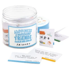 Hallmark Friends Trivia Cards Jar 9 Hallmark Friends Trivia Cards Jar -Toy Store Friends Trivia Jar With 50 Cards 1PCL1007 03