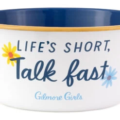 Hallmark Gilmore Girls Life's Short, Talk Fast Popcorn Bowl 8 Hallmark Gilmore Girls Life's Short, Talk Fast Popcorn Bowl -Toy Store Gilmore Girls Lifes Short Talk Fast Popcorn Bowl 1PCL1010 03