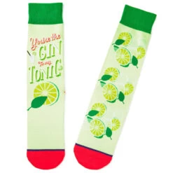 Hallmark You’re The Gin To My Tonic Fun Crew Socks