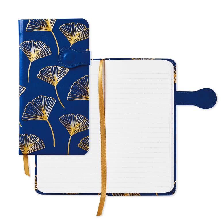 Hallmark Gingko Leaves Hardcover Slim Journal 4 Hallmark Gingko Leaves Hardcover Slim Journal - Image 2