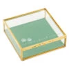 Hallmark The Love Of A Friend Glass Pet Memory Box, 5x5 2 Hallmark The Love Of A Friend Glass Pet Memory Box, 5x5 -Toy Store Glass and Metal Memory Keeper Box for Loss of Pet 1BMK1616 01