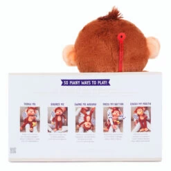 Hallmark Goin' Bananas Monkey Singing Stuffed Animal, 12" 11 Hallmark Goin' Bananas Monkey Singing Stuffed Animal, 12" -Toy Store Goin Bananas Interactive Monkey Stuffed Animal With Sound 1PSB2187 05