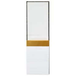 Hallmark Gold Geometric Faux Leather Small List Pad 9 Hallmark Gold Geometric Faux Leather Small List Pad -Toy Store Gold Geometric Faux Leather Small Memo Pad 1SOM3821 03