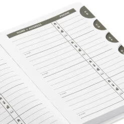 Hallmark Gold Polka Dots Address Book 16 Hallmark Gold Polka Dots Address Book -Toy Store Gold Polka Dots Address Book 1ADD1620 07