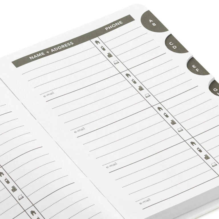 Hallmark Gold Polka Dots Address Book 9 Hallmark Gold Polka Dots Address Book - Image 7