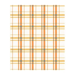 Hallmark Fall Plaid Fleece Blanket, 50x60