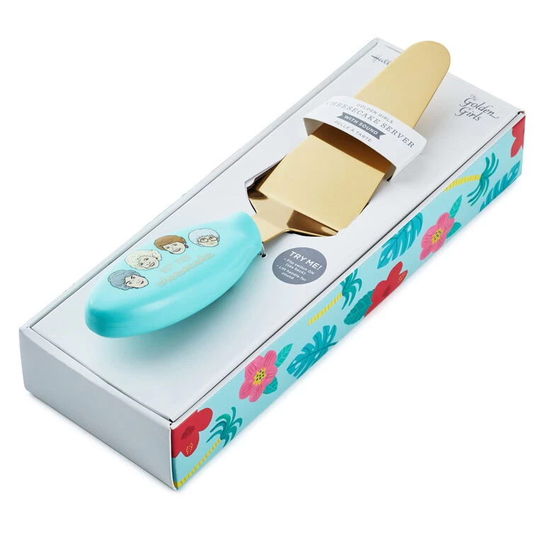 Hallmark The Golden Girls Cheesecake Pie Server With Sound 4 Hallmark The Golden Girls Cheesecake Pie Server With Sound - Image 2